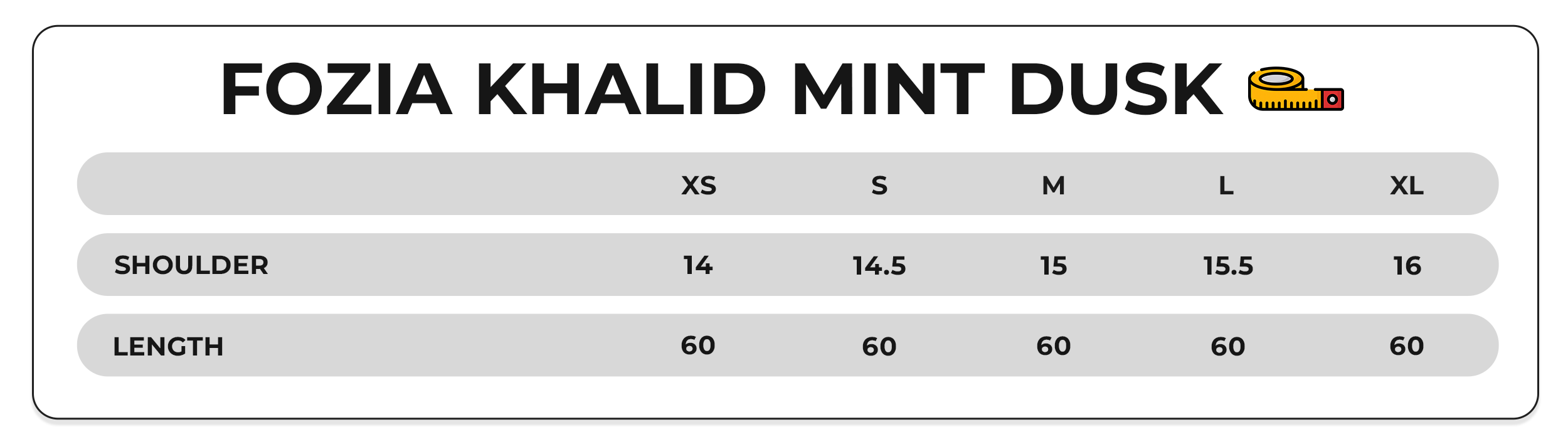 Size Chart Image