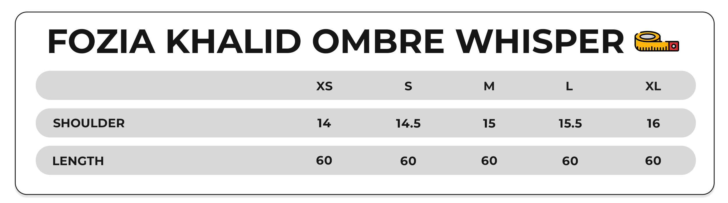 Size Chart Image