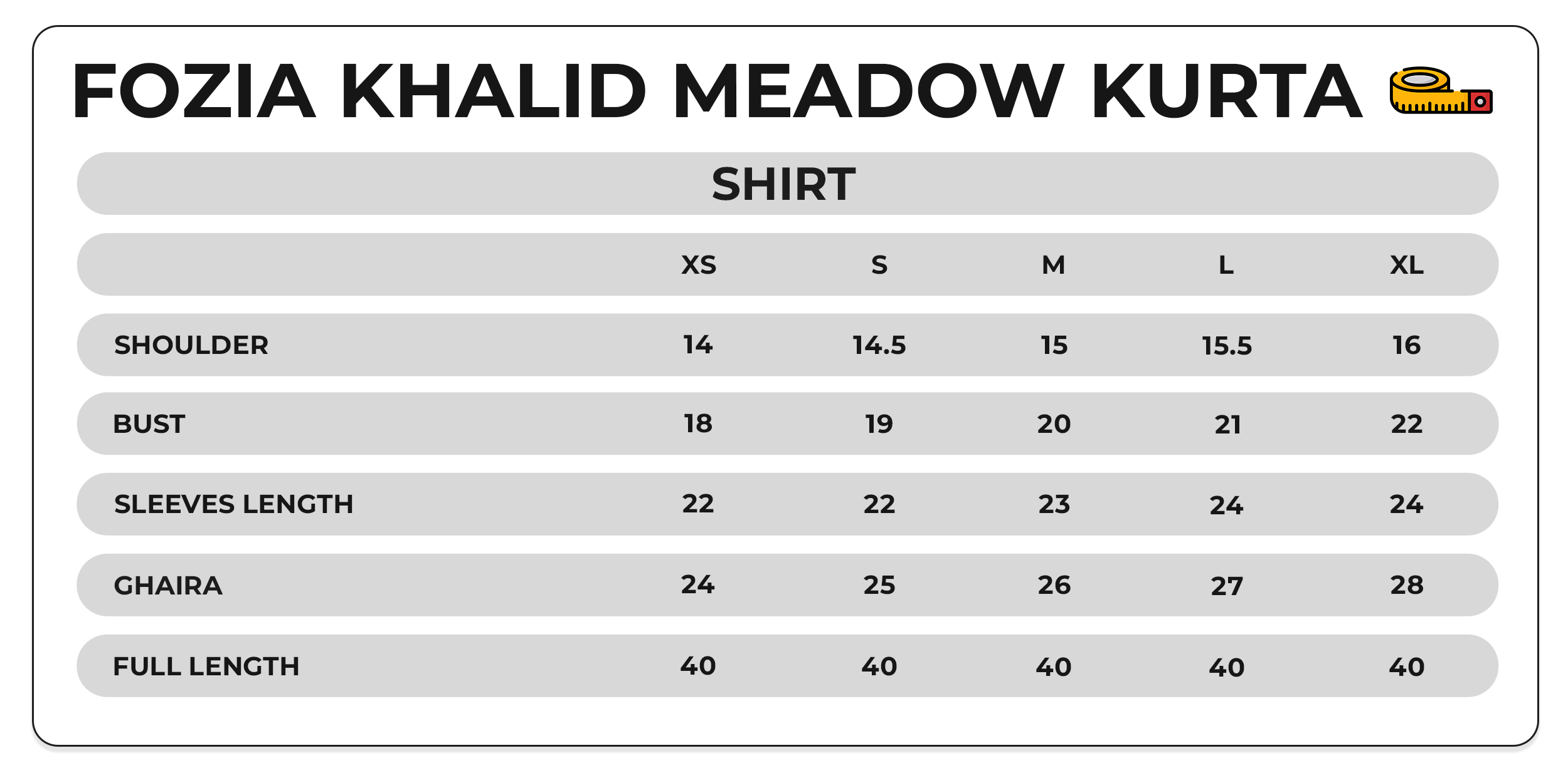 Size Chart Image