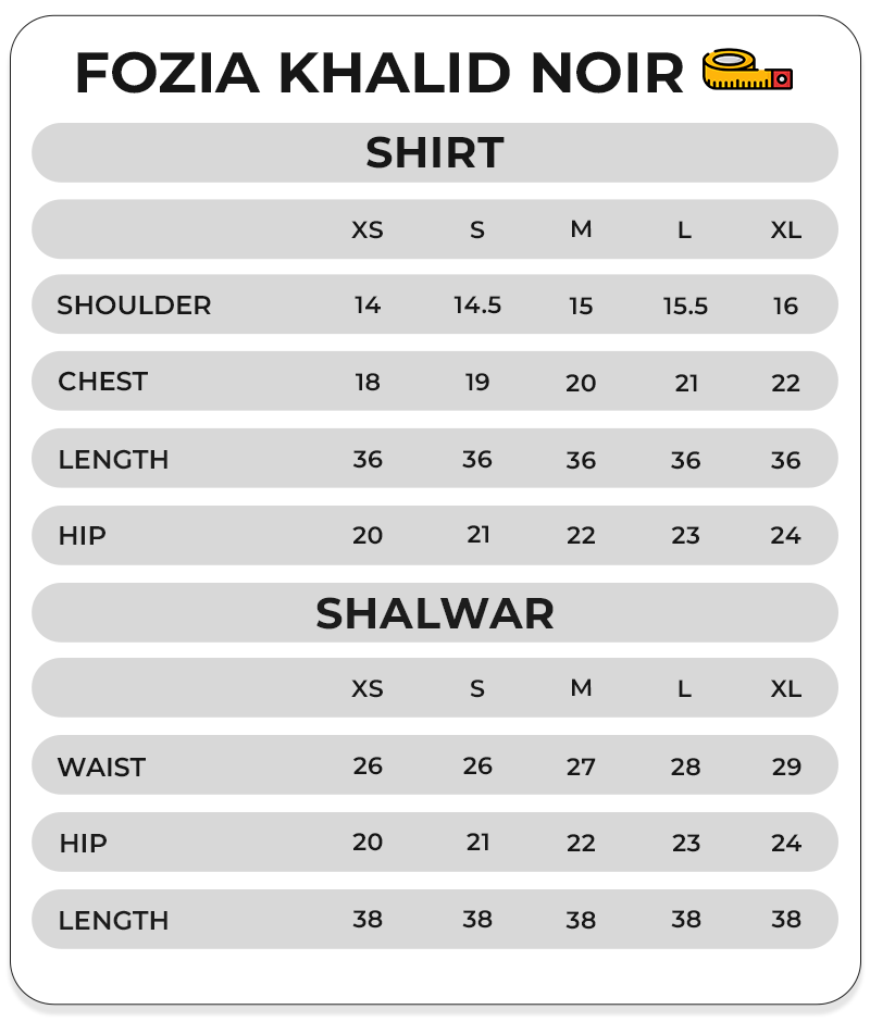 Size Chart Image