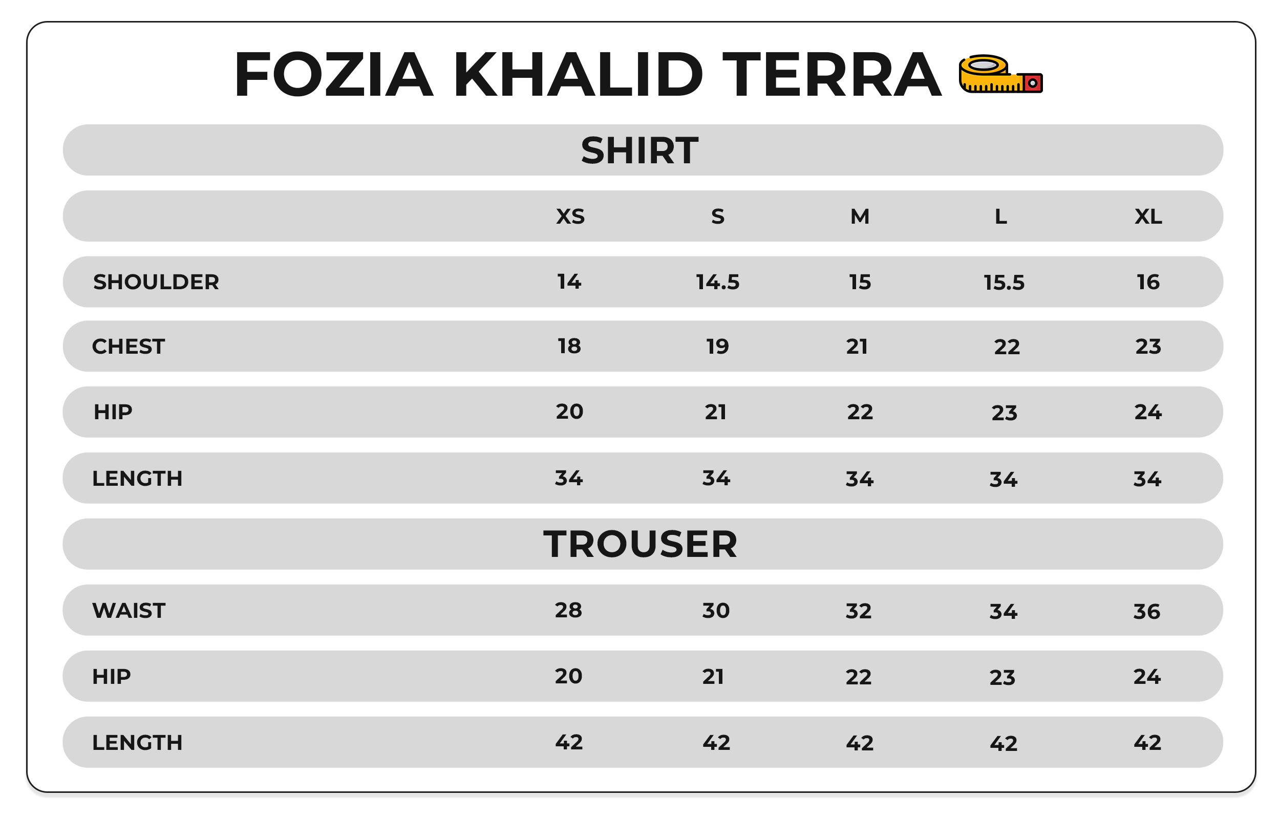 Size Chart Image