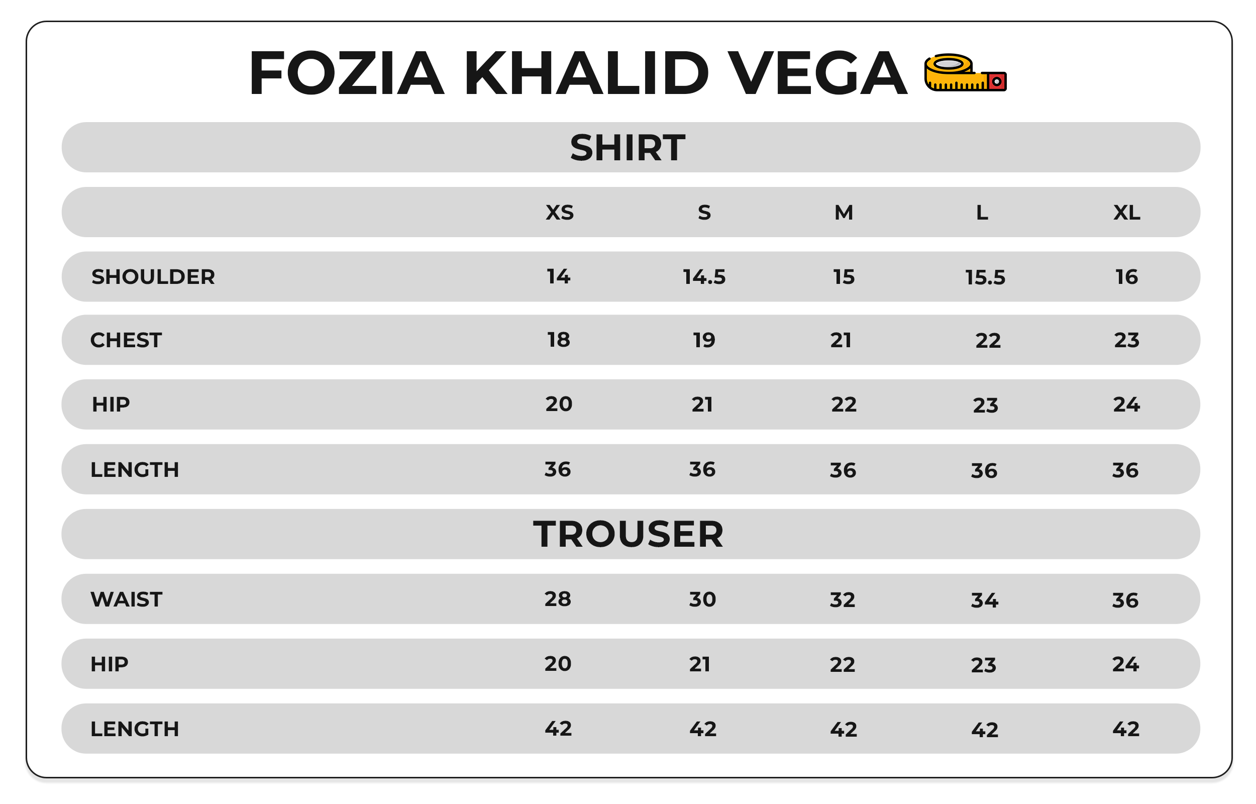 Size Chart Image