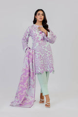 Winter Collection - Al Karam - Unstitched 24 - FW-12-24-LILAC