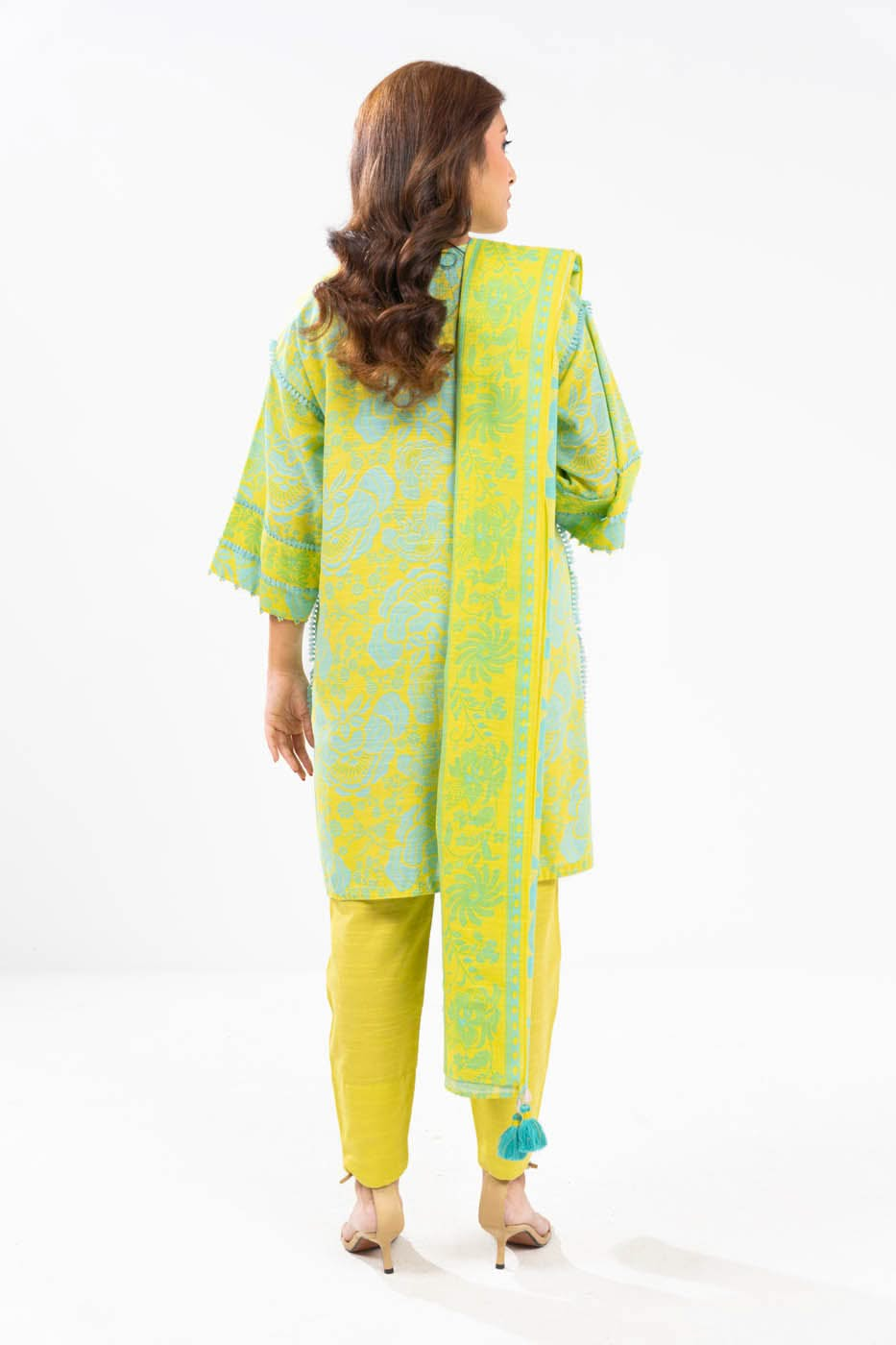 Winter Collection - Al Karam - Unstitched 24 - FW-19-24-YELLOW