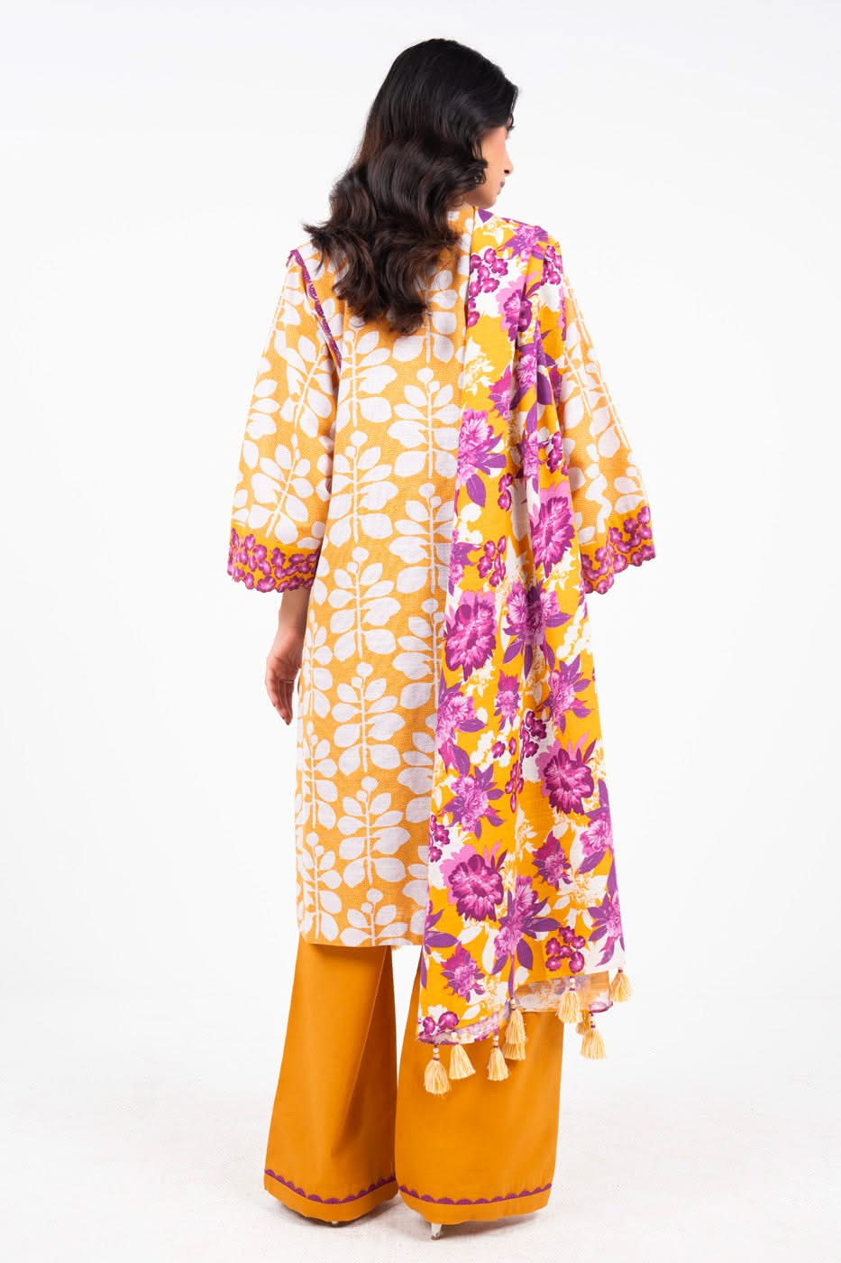 Winter Collection - Al Karam - Unstitched 24 - FW-21-24-YELLOW