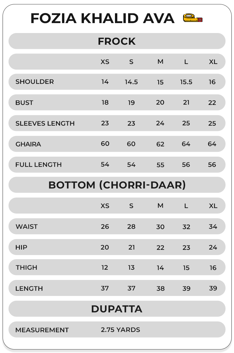 Size Chart Image