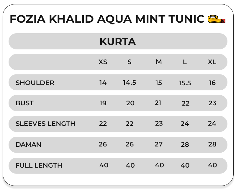 Size Chart Image