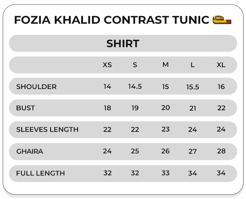 Size Chart Image