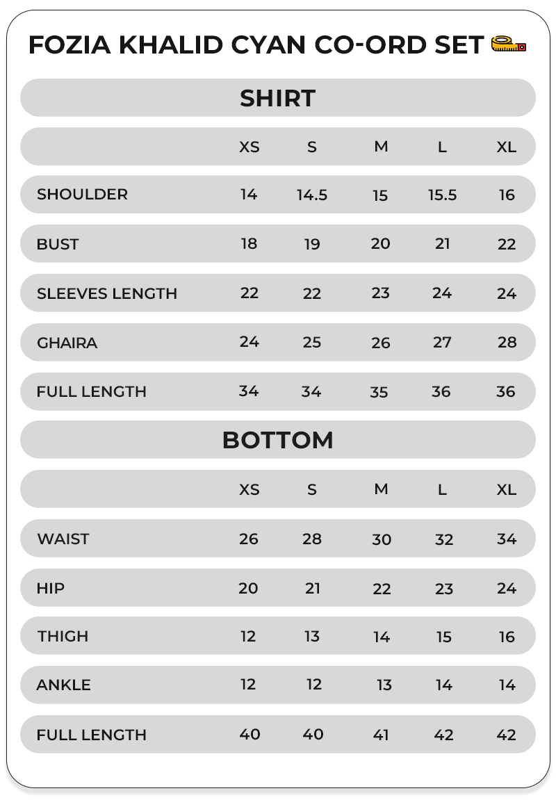 Size Chart Image