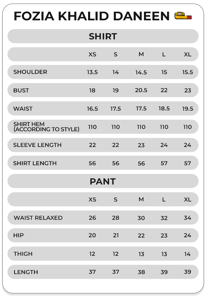 Size Chart Image