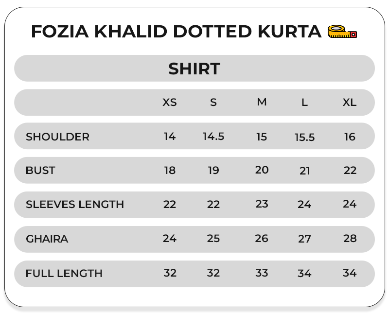 Size Chart Image