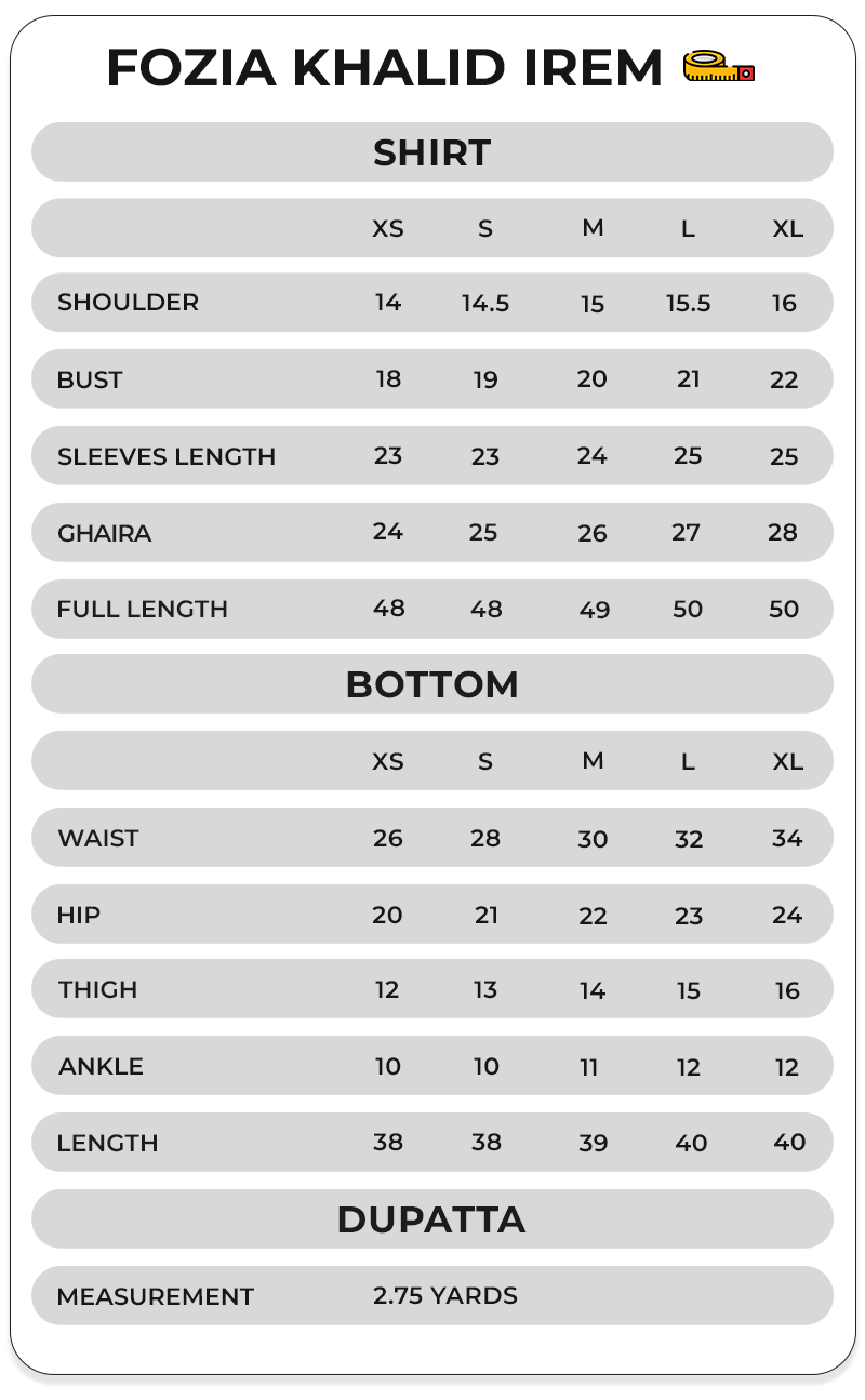 Size Chart Image