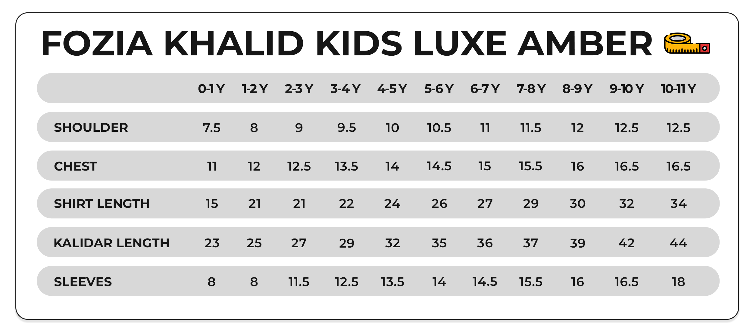 Size Chart Image