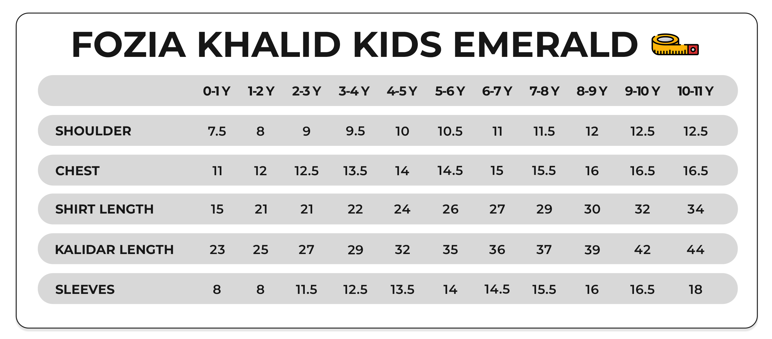 Size Chart Image