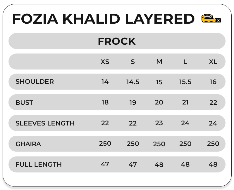 Size Chart Image