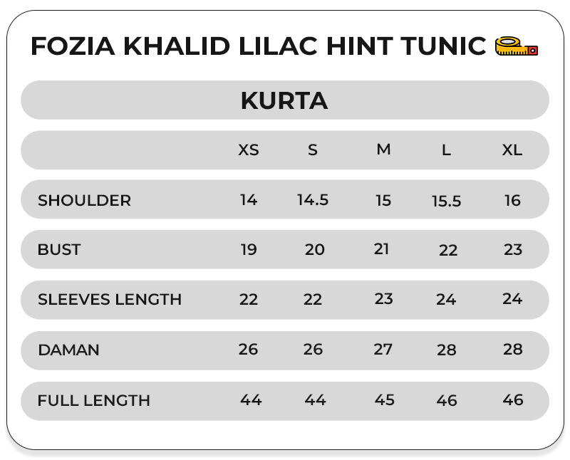 Size Chart Image