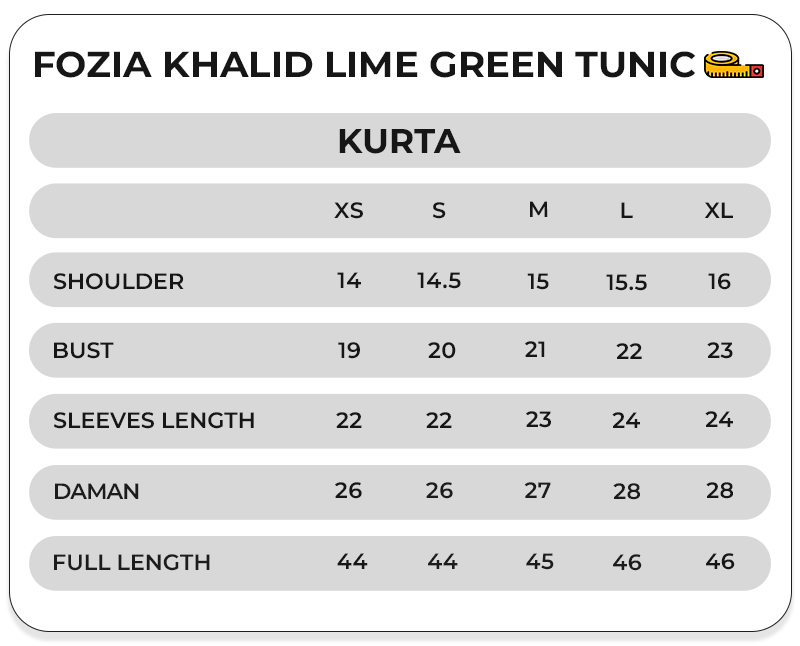 Size Chart Image