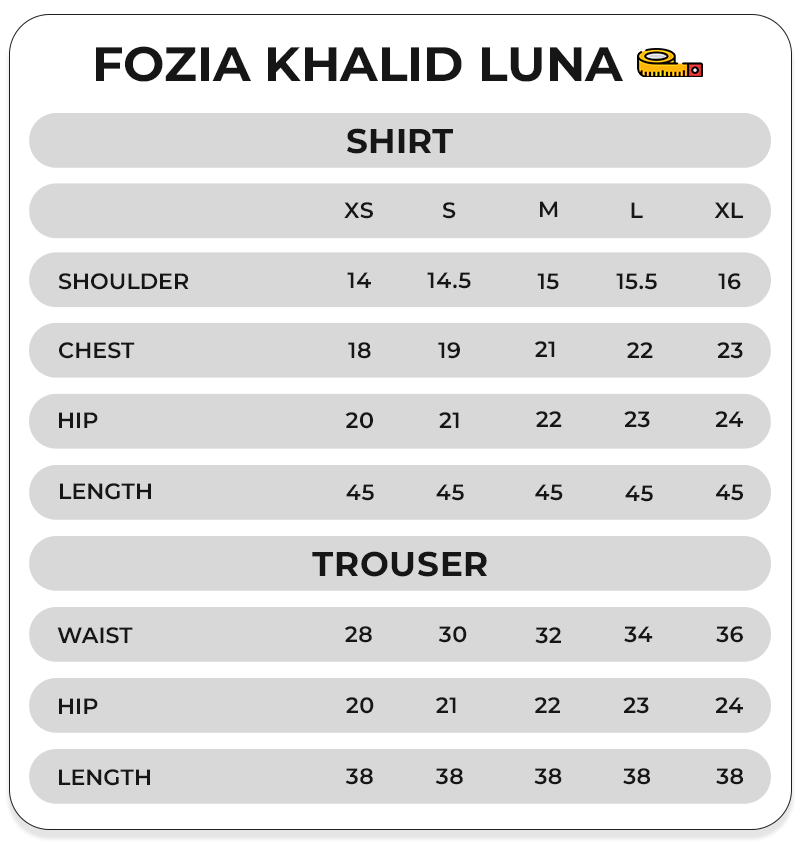 Size Chart Image