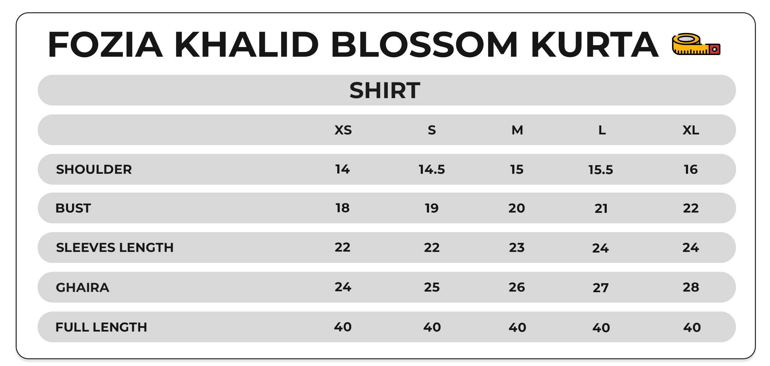 Size Chart Image