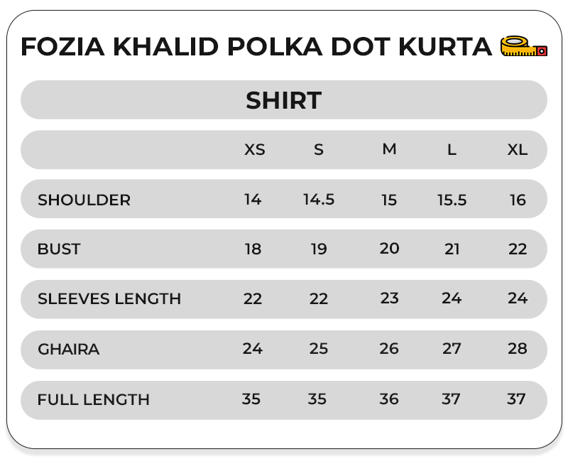 Size Chart Image