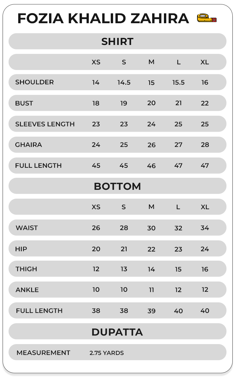 Size Chart Image