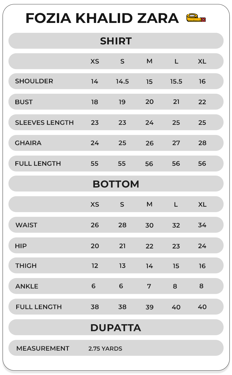 Size Chart Image