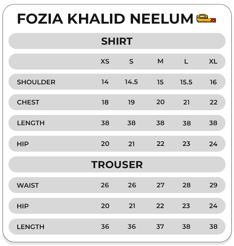 Size Chart Image