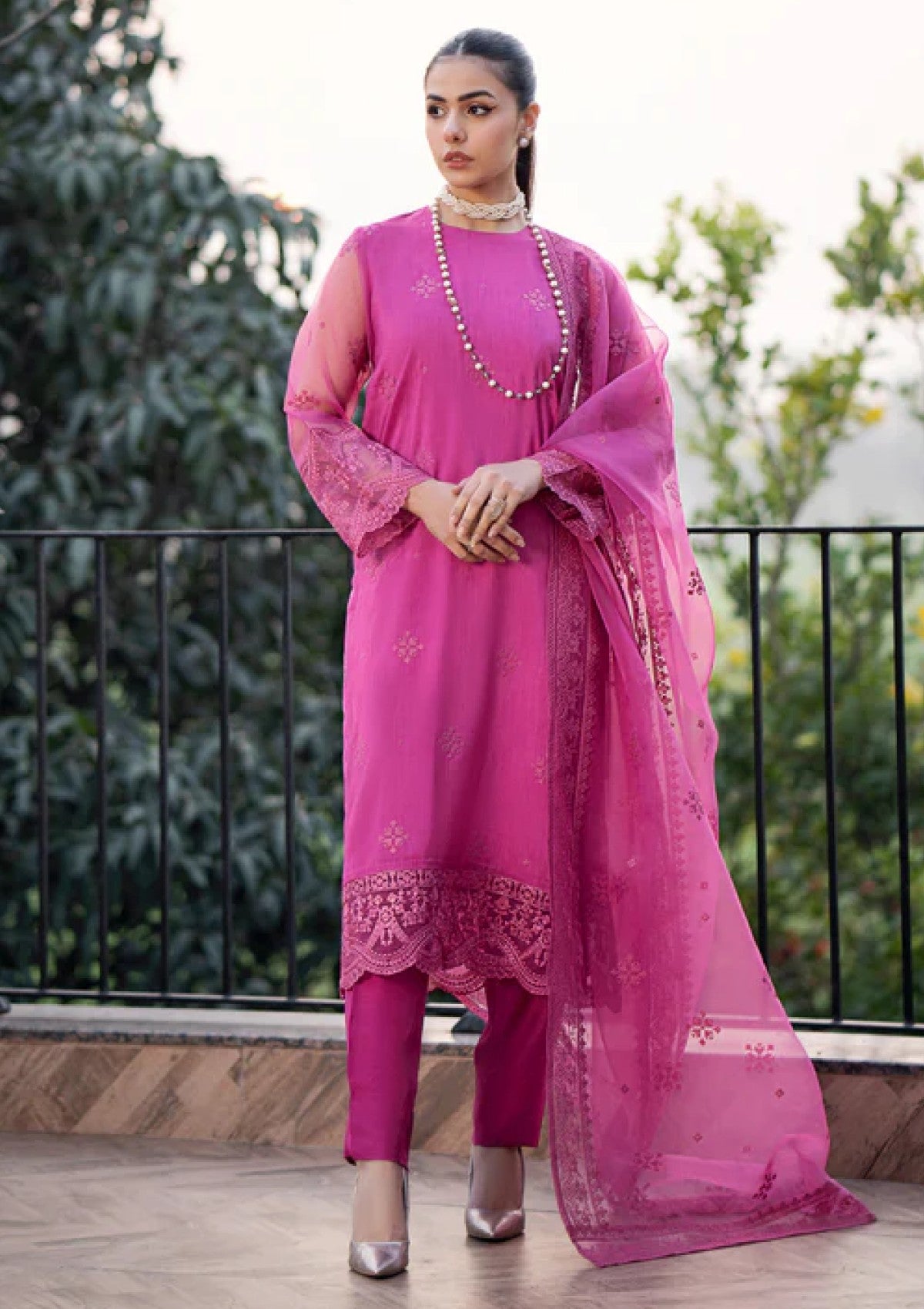 Pret Collection - Aneeqa hashmi - Qaisiri 24 - Pink Blush