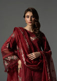 Lawn Collection - Kara - Oasis - KA24#04 - Maroon Majesty