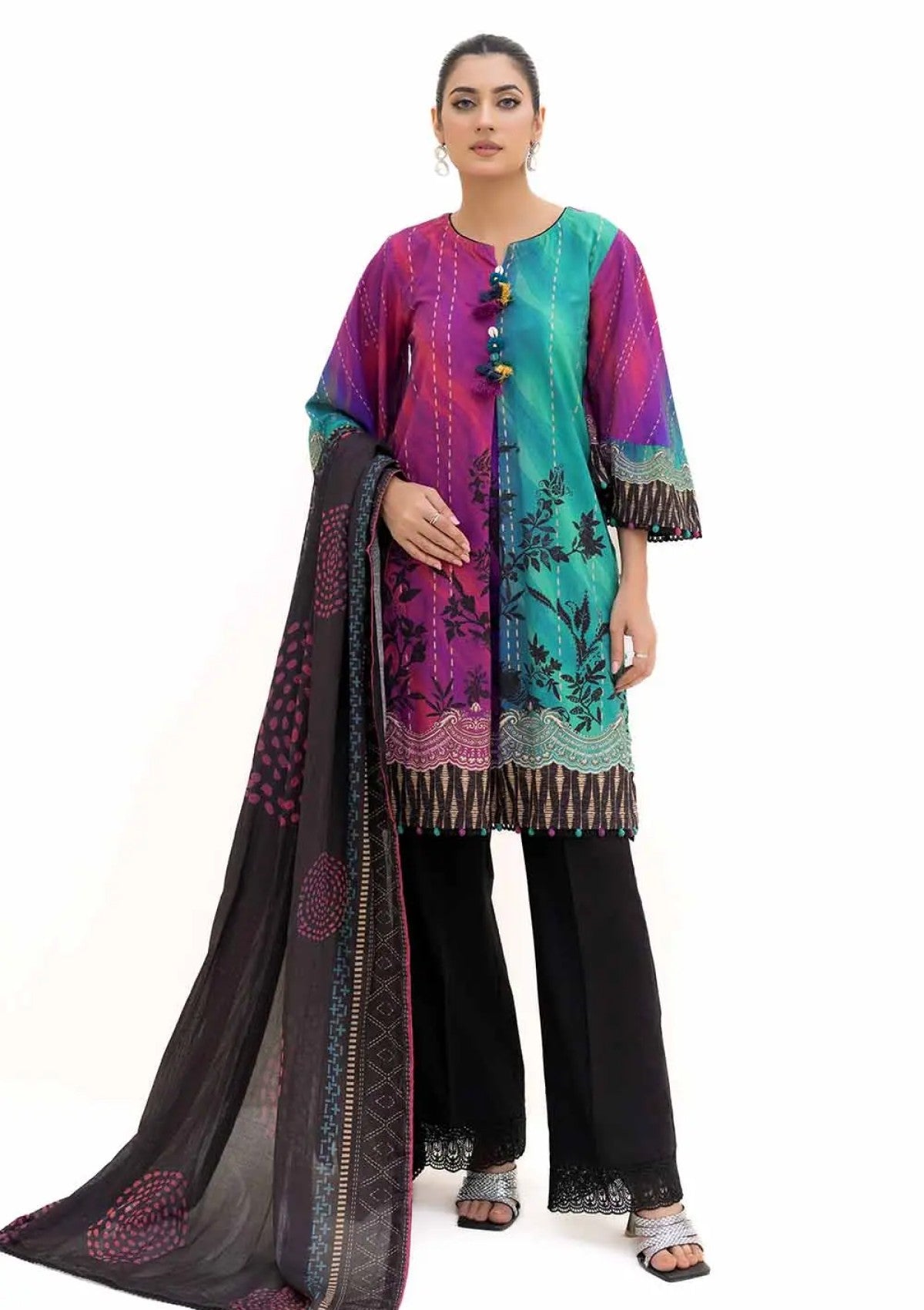 Winter Collection - Gul Ahmed - 3Pcs Unstitched 24 - CN-42003