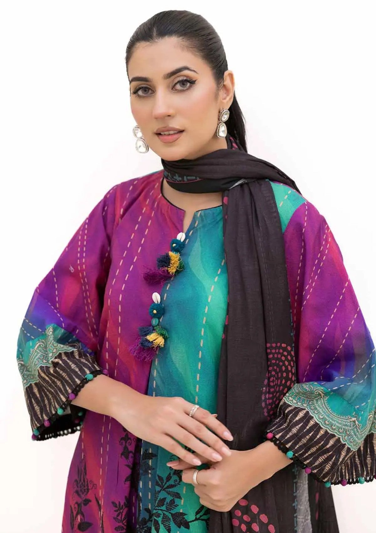 Winter Collection - Gul Ahmed - 3Pcs Unstitched 24 - CN-42003