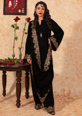 Pret Collection - Fozia Khalid - Velvet Deck 24 - Ebony