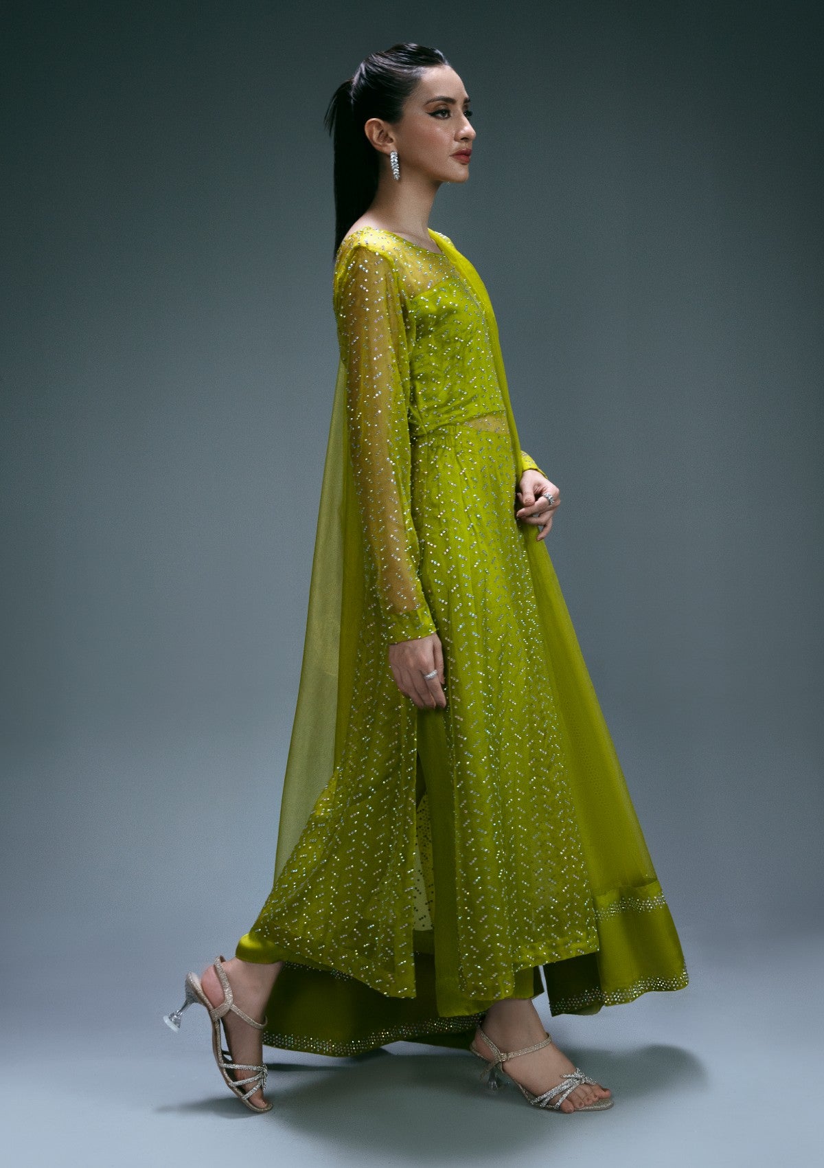 Pret Collection - Sidra Fahad - Elienna 24 - Apple Green