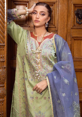 Winter Collection - Muscari - Satin Embroidered - MSEC - 884