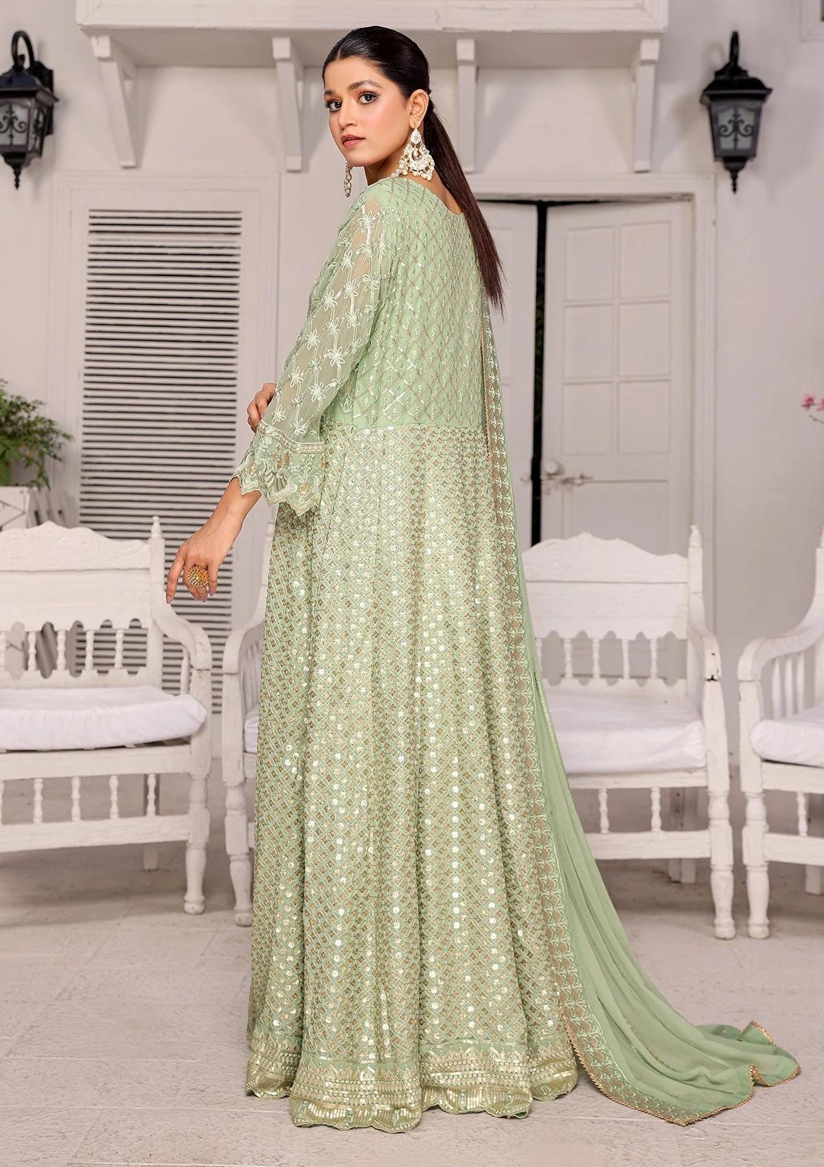 Formal Dress - Rubaaiyat - Chiffon with Sequence - D#2 A