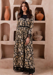 Winter Collection - Meerak - Fiore - 2 Piece - MF24#04 - Onyx