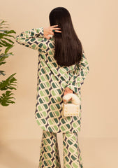 Pret Collection - Fozia Khalid - Basics - Print Edit - EMERAUDE