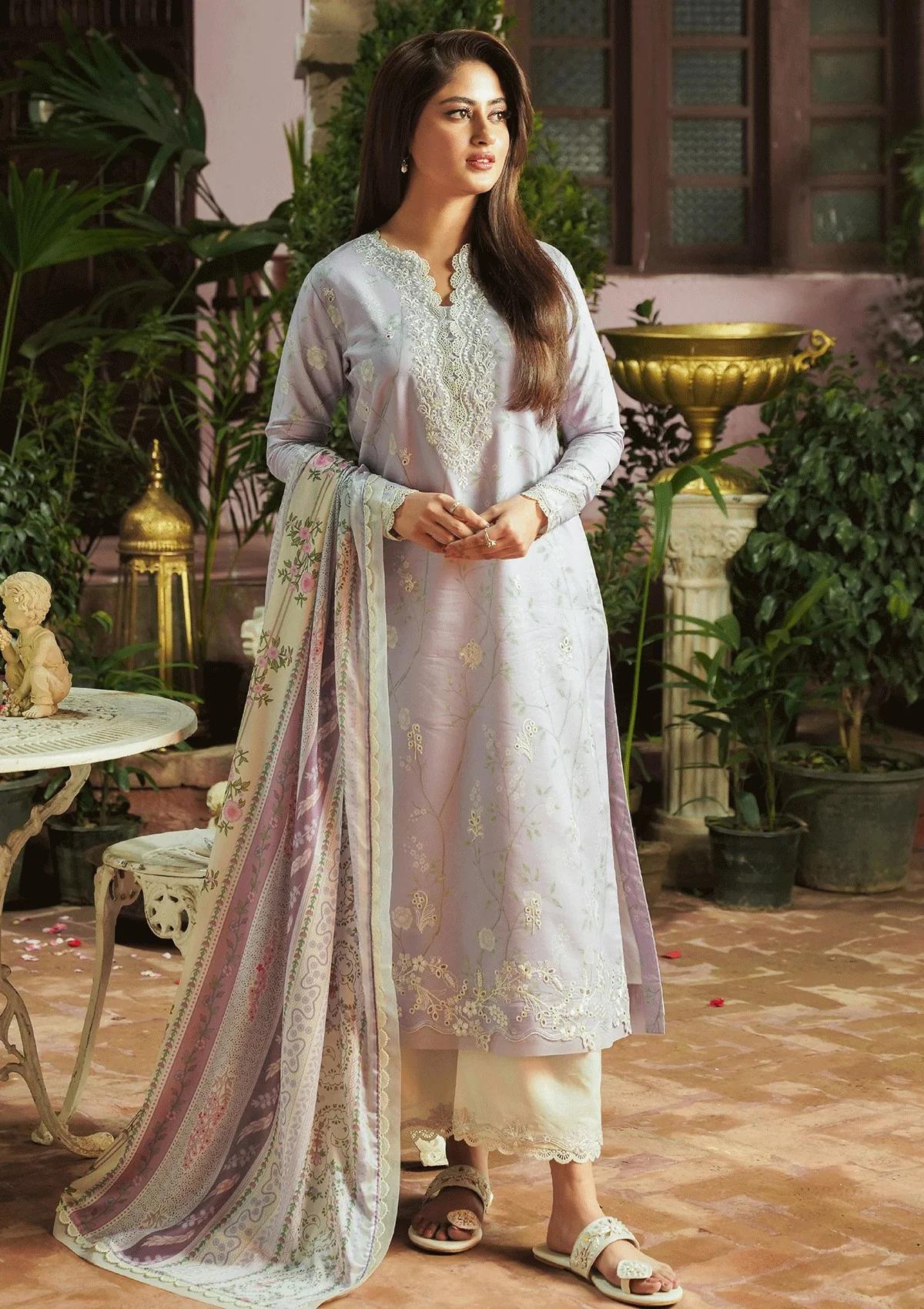 Lawn Collection - Seran - Afsanah - Unstitched - D#07 - Mishal