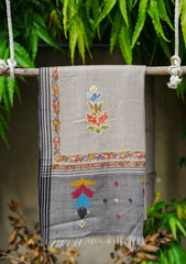 Pashmina Jamawar Shawl D -16 - B Skin