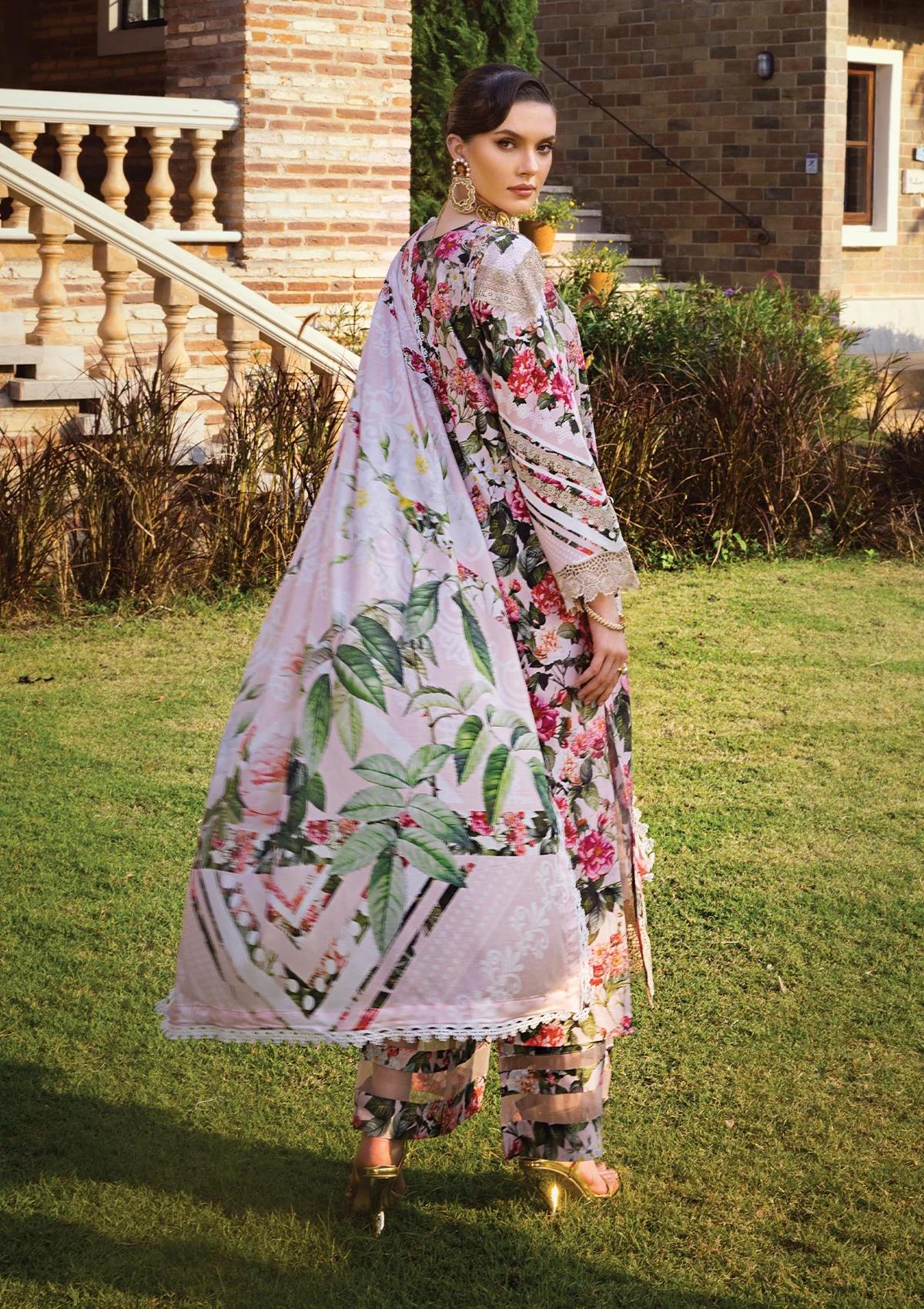 Lawn Collection - Elaf - Print Chikankari 24 - ECT-01A - Soir