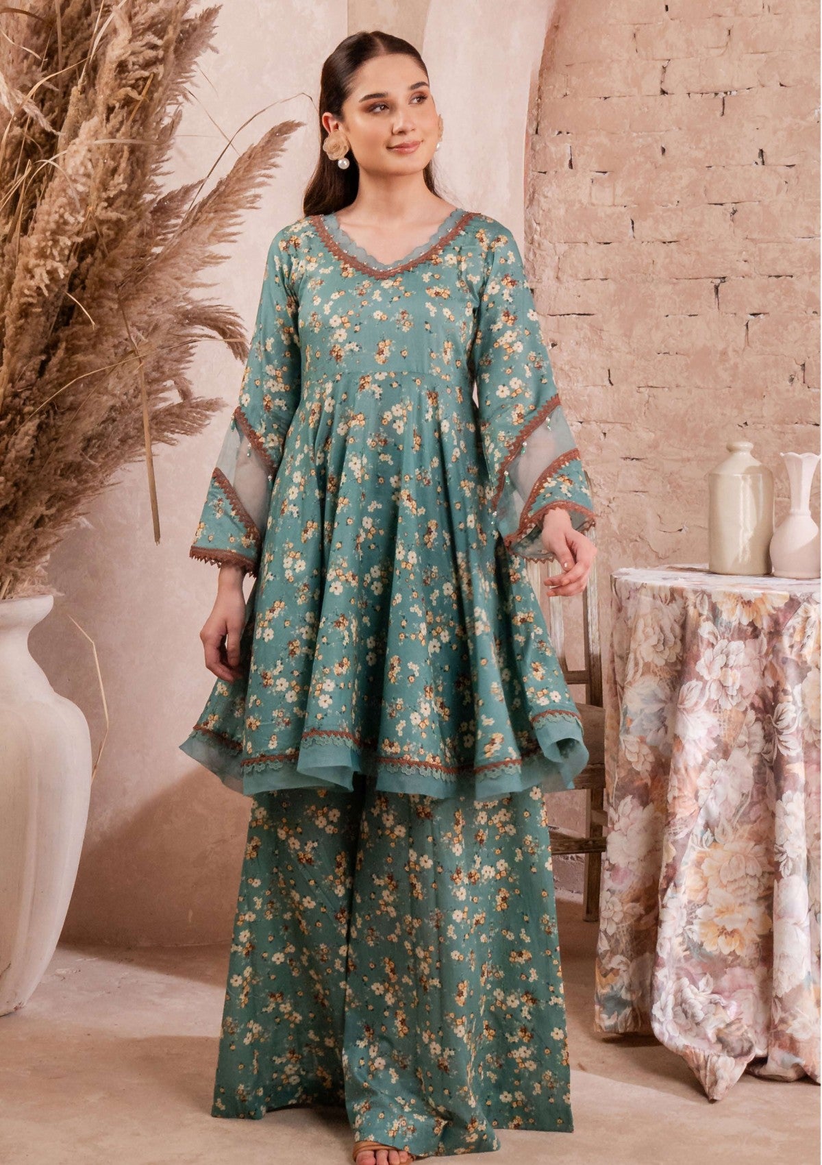 Winter Collection - Meerak - Fiore - 2 Piece - MF24#07 - Elma