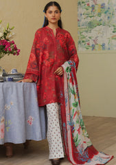 Lawn Collection - Coco by Zara Shahjahan - Coco Prints - CZA24#9 - POMEGRANATE