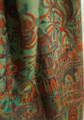 Pure Pashmina Kaani Jamawar Shawl D - 011C - Multi