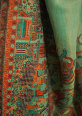 Pure Pashmina Kaani Jamawar Shawl D - 011C - Multi