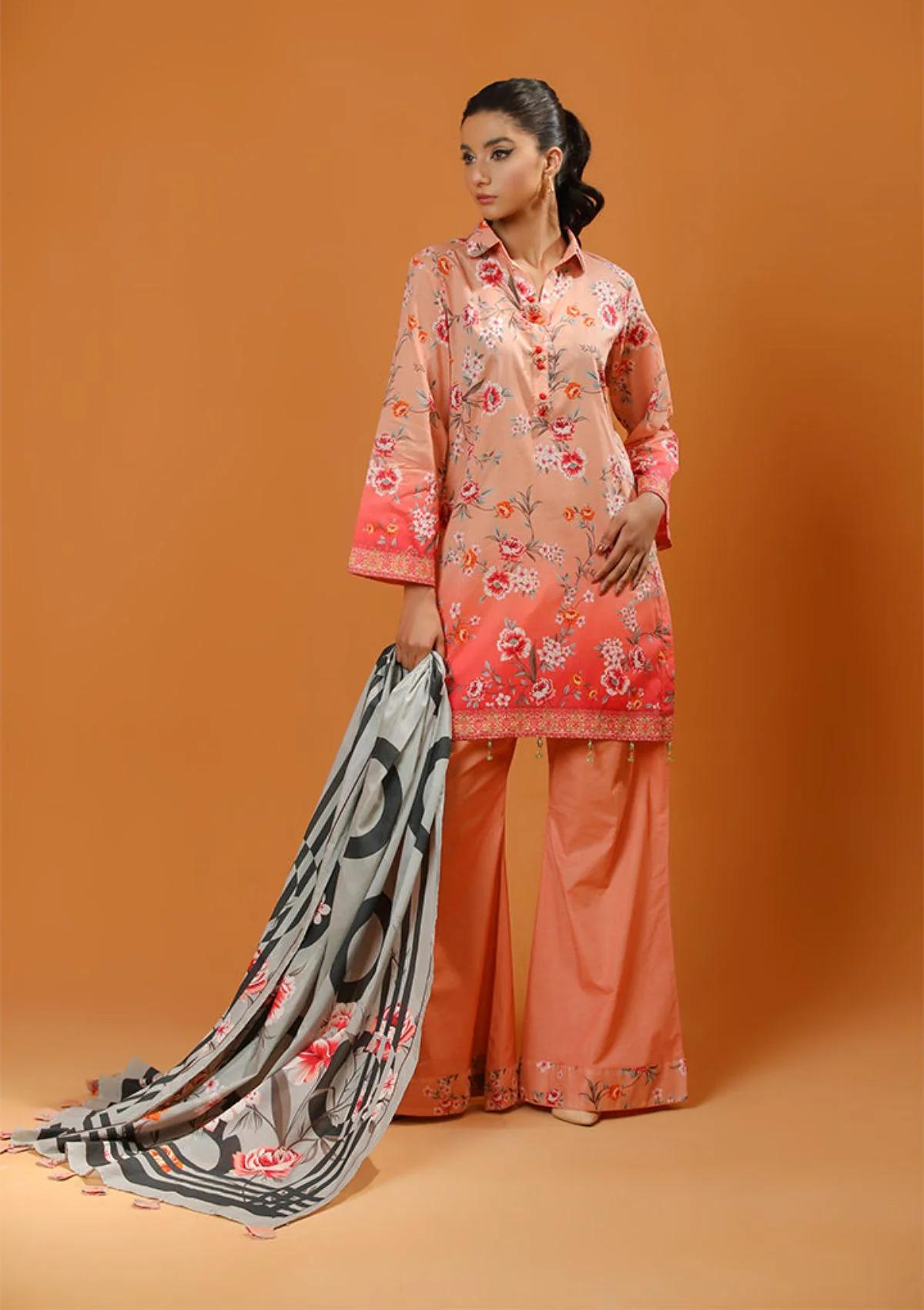 Lawn Collection - Paltar - Gulposh - PF#022410 - Andleep