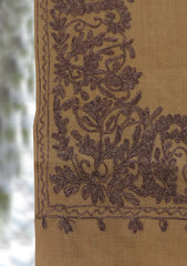 Wool Ari Work Shawl D - 24 - GOLDEN