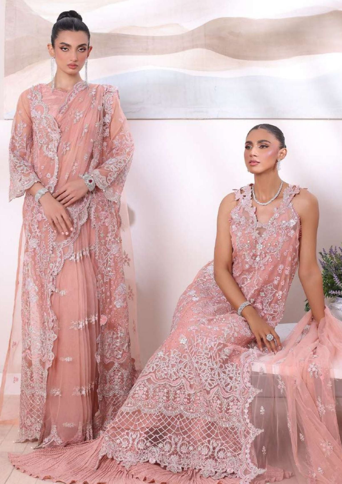 Formal Collection - Noor - Saadia Asad - Chiffon - De Luxe - NCD24#06 - Vera