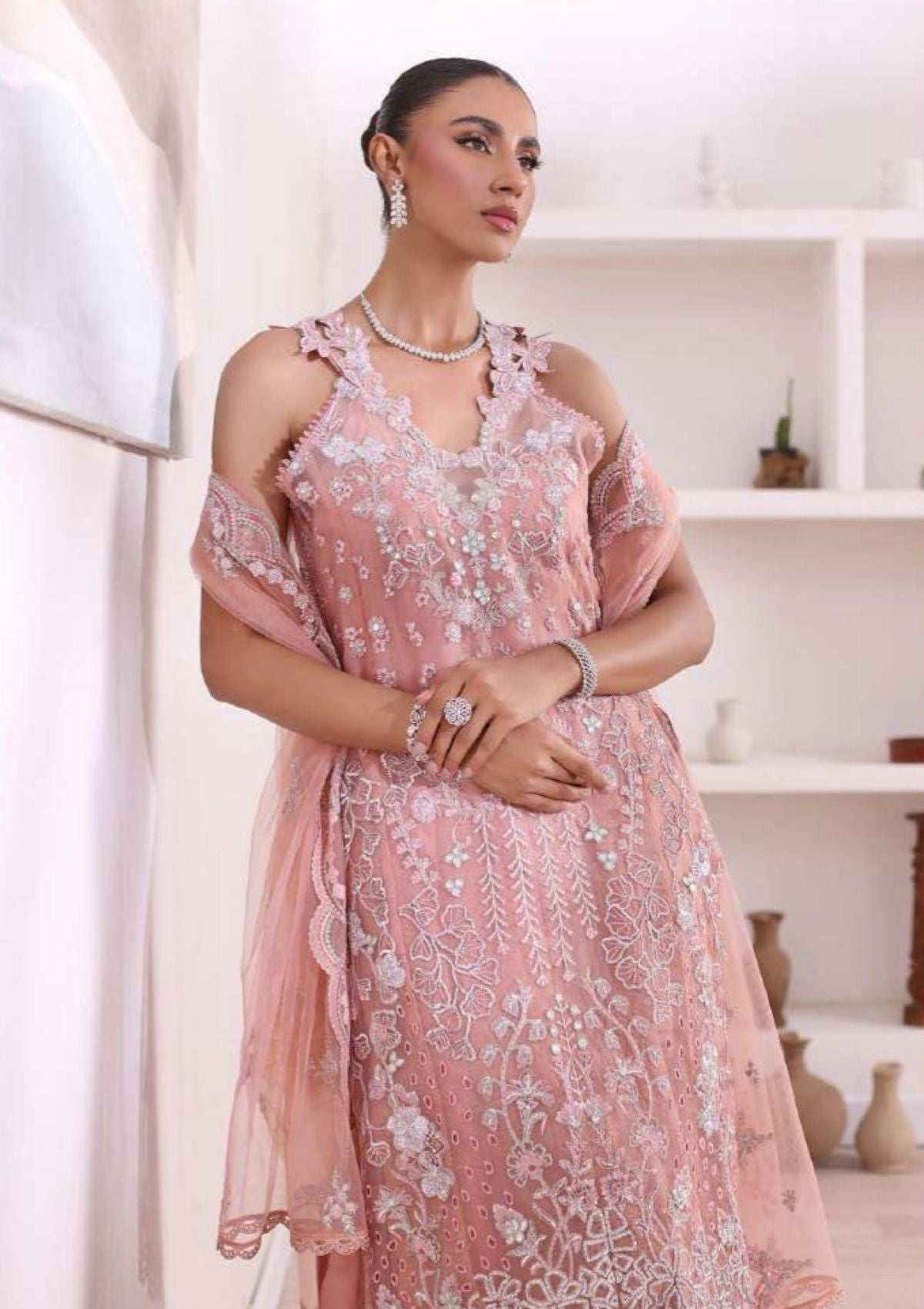 Formal Collection - Noor - Saadia Asad - Chiffon - De Luxe - NCD24#06 - Vera