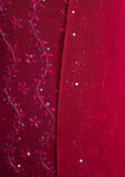 Winter Collection - Riwaj - Bamber Chikankari W/ Sequence Work - SH Pink