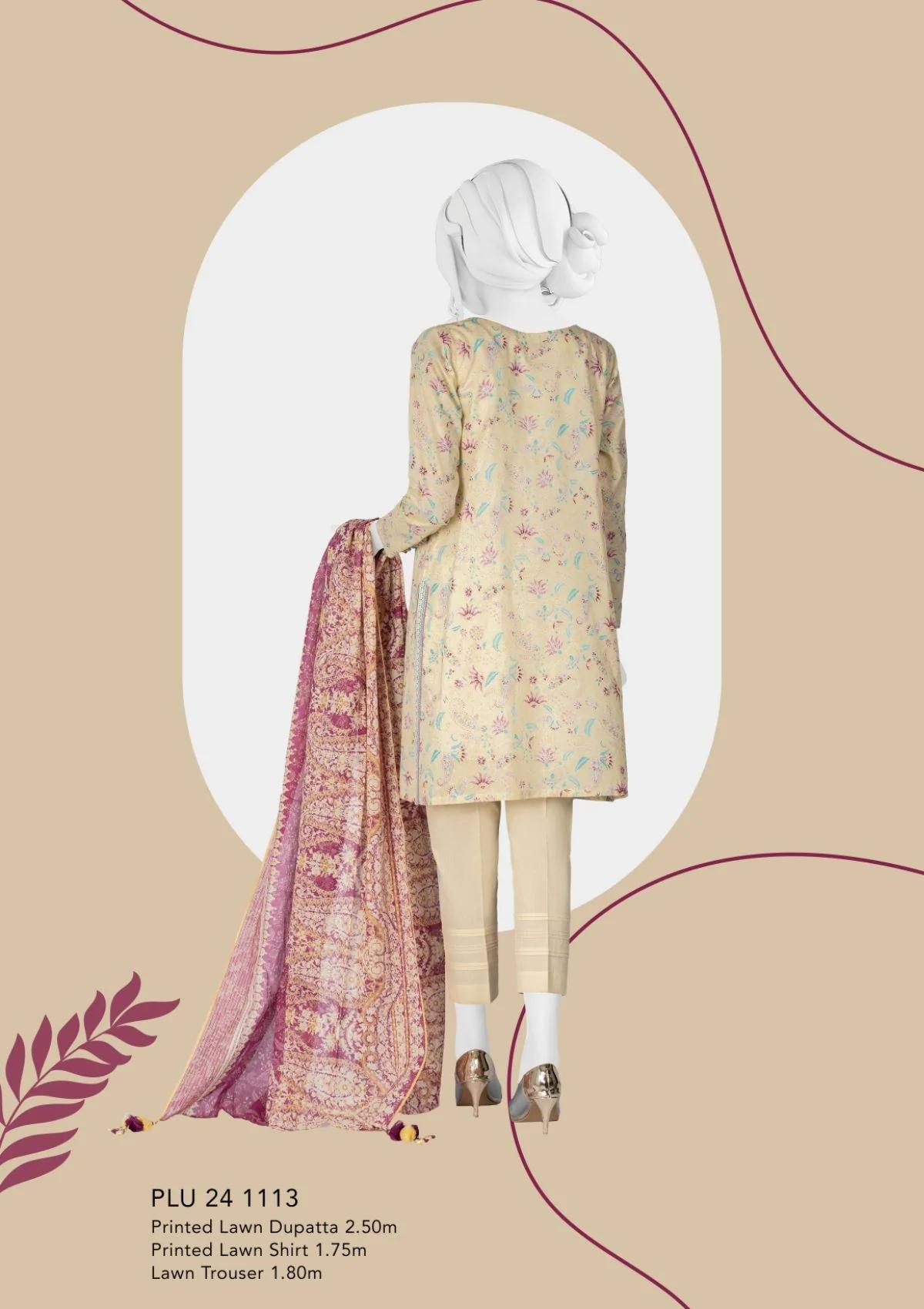 Lawn Collection - Panjnad - Dastaan - PLU24#1113